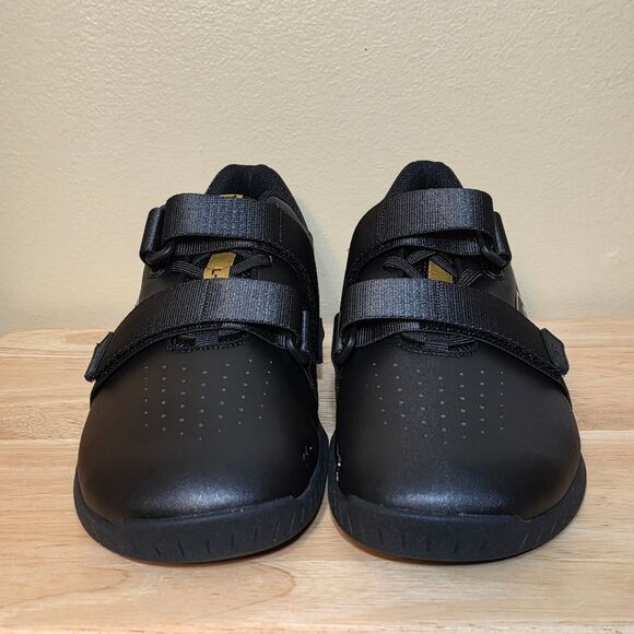 TYR L-1 Lifter Limited Edition Squat University Lifting Shoes Black Gold 10.5 - Picture 2 of 7